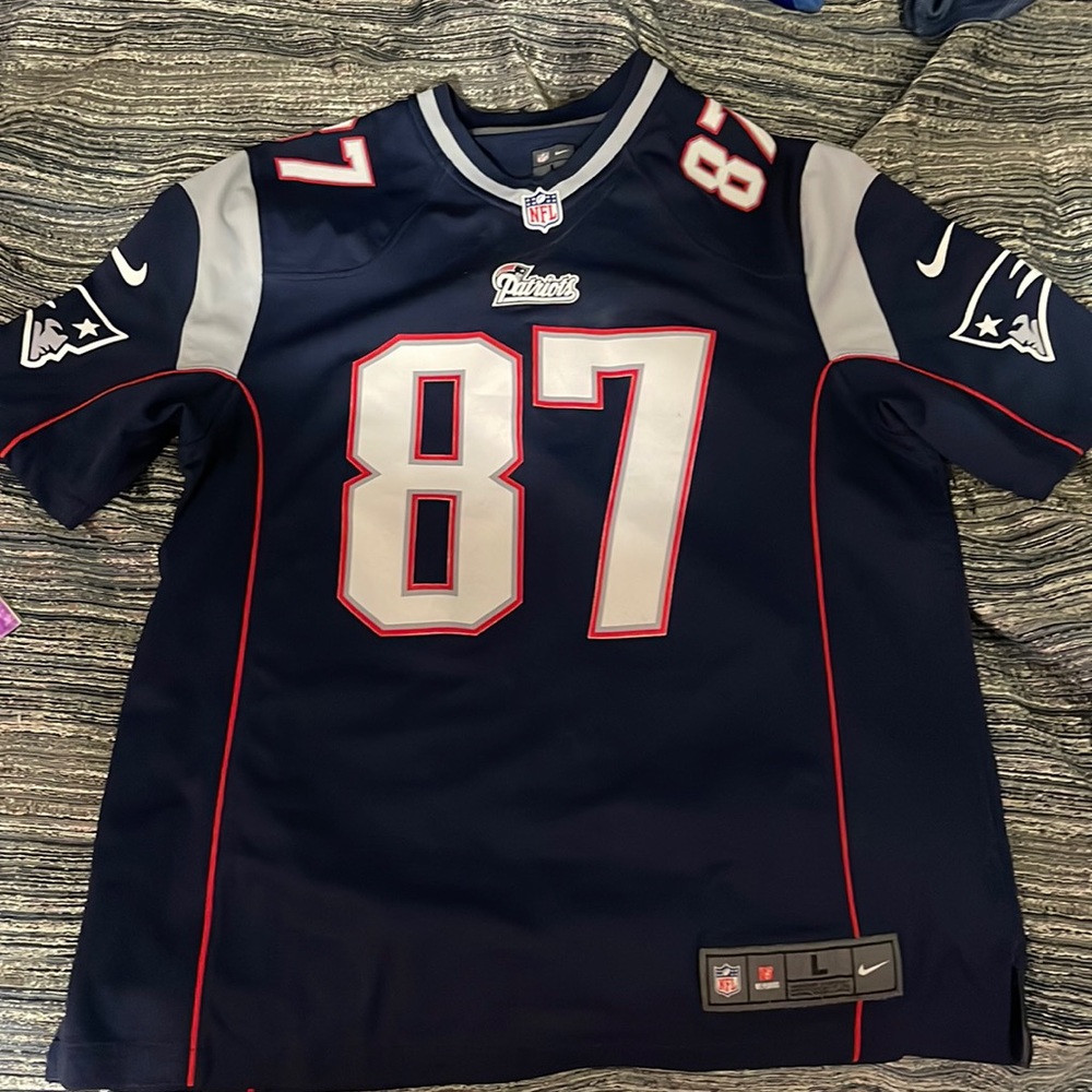 NFL Nike on field new England patriots jersey